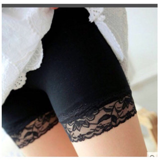 Quần mặc Váy COTTON Chân Ren