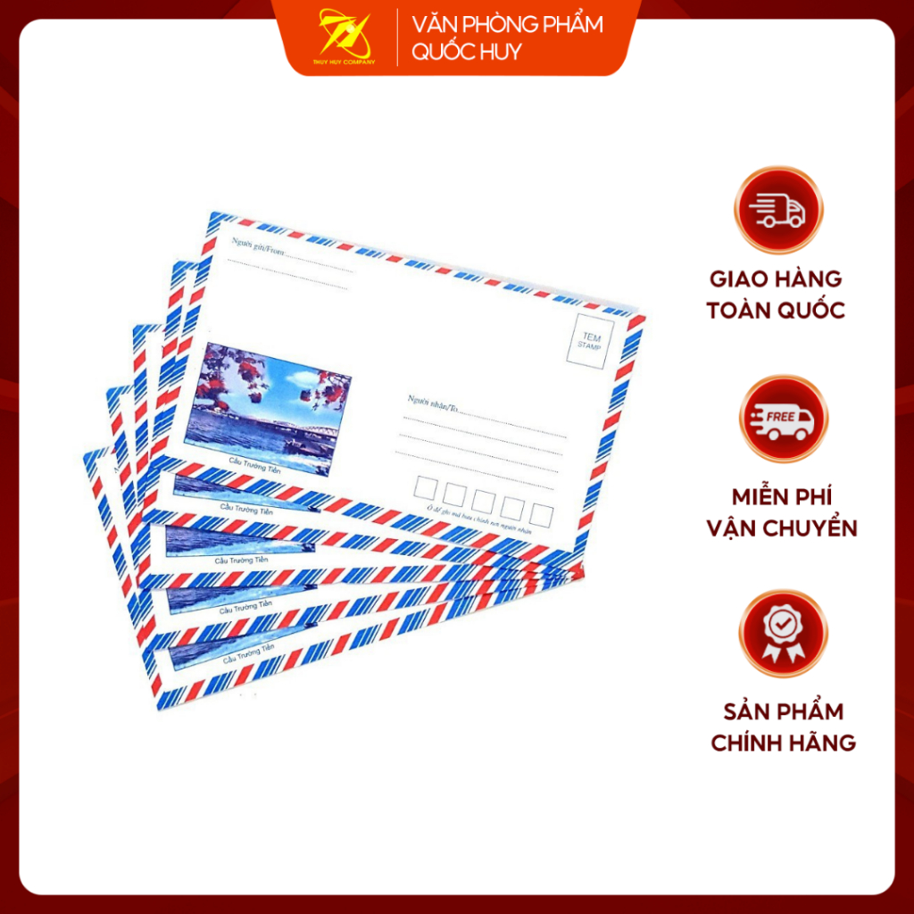 BỊCH 100 CÁI PHONG BI THƯ, TIỆN LỢI , DỄ SỬ DỤNG - VPP QUỐC HUY.