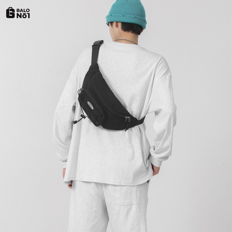 Túi Bao Tử DAPINGJIA UNISEX – Black