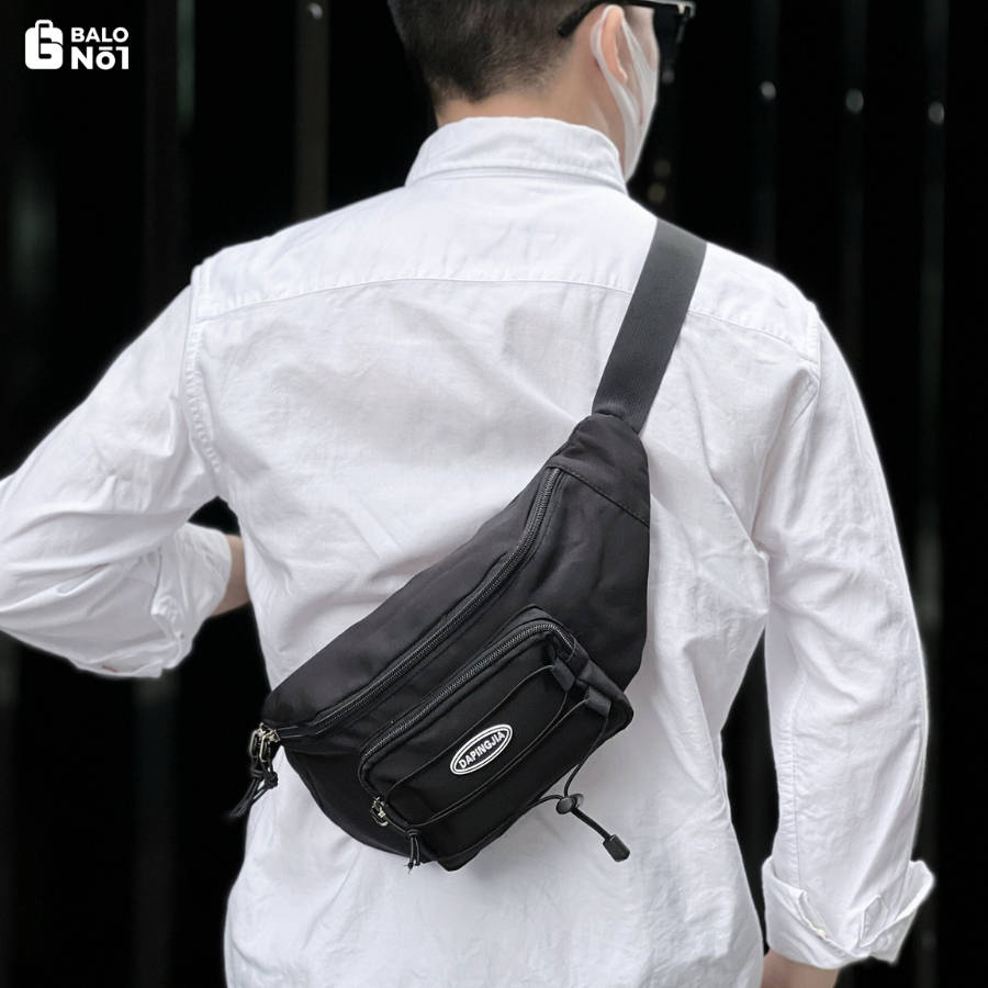 Túi Bao Tử DAPINGJIA UNISEX – Black