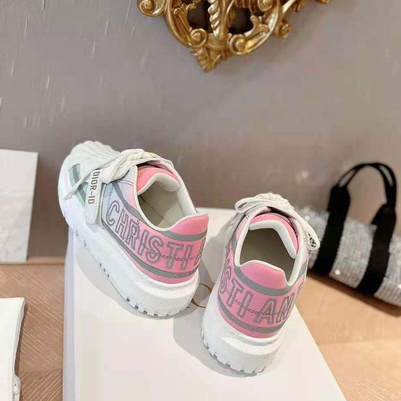 GIÀY SNEAKER CHRISTAN DIO ID TRẮNG HỒNG LAI AU FULLBOX CAO CẤP