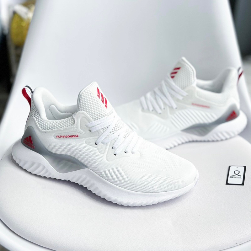 GIÀY ADIDA.S ALPHA BOUSE TRẮNG ĐỎ - ALPHA WHITE RED LAI AU
