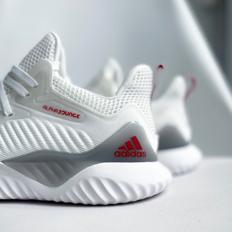 GIÀY ADIDA.S ALPHA BOUSE TRẮNG ĐỎ - ALPHA WHITE RED LAI AU