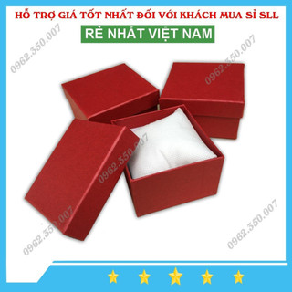 Hộp Đựng Đồng Hồ Màu Đỏ Có Kèm Gối Bông