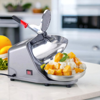 Máy Bào Đá Tuyết 2 Lưỡi 2 Nắp, Máy Xay Đá Bào Nhanh Nhuyễn Bảo Hành Toàn Quốc