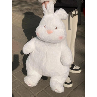Gấu Bông Thỏ Trắng Mềm Mại 80cm, Thú Nhồi Bông Thỏ Béo Trắng Trẻo Dễ Thương - Gấu Xinh - G114