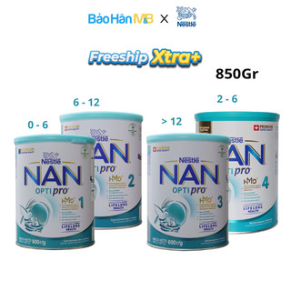 Sữa Bột Nan Nga Đủ Số 1,2,3,4 Lon 800g [ có HMO ] { date mới nhất }