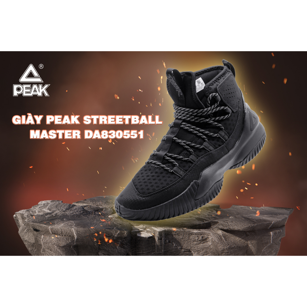 Giày bóng rổ Outdoor PEAK Streetball Master DA830551