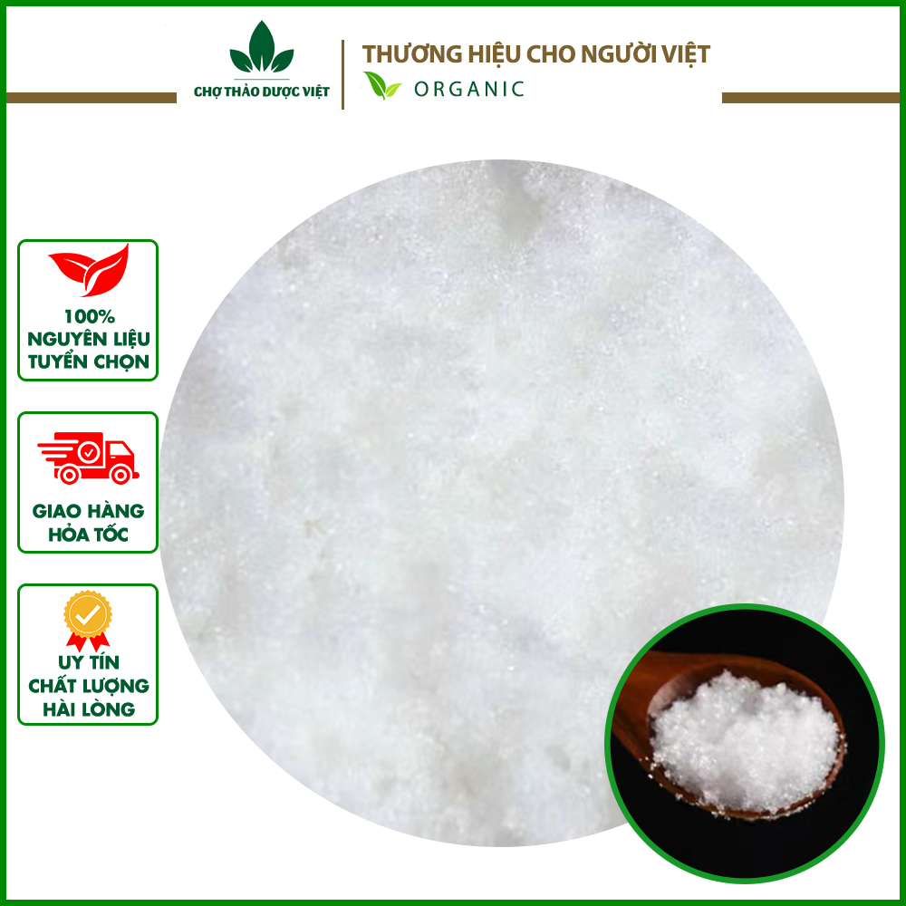 Long não bột 100g ( Tinh thể long não làm tinh dầu, khử mùi đuổi côn trùng) - Chợ Thảo Dược Việt