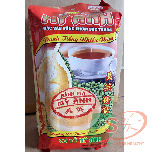 Bánh Pía Chay Đậu Xanh Sầu Riêng Mỹ Anh - DATE MỚI NHẤT - KHÔNG TRỨNG