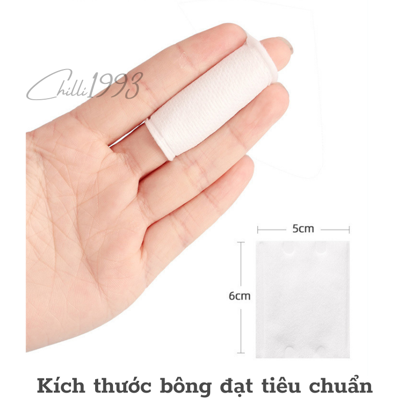 Bông Tẩy Trang Nội Địa Trung Cotton Pads 222 Miếng Giá Rẻ Mềm Mại, Bông Dai, Không Xơ Mủn