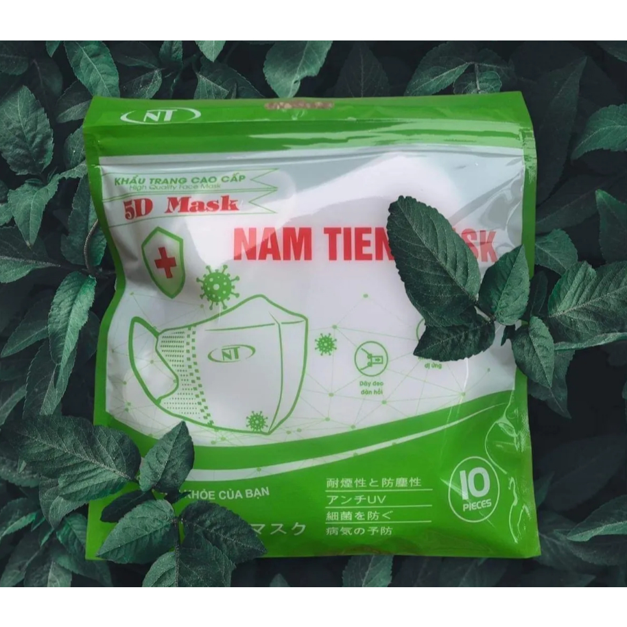 Thùng 100 chiếc khẩu trang 5D 3 lớp kháng khuẩn