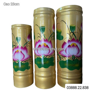 Ống nhang gỗ xà cừ cao 23cm giá rẻ nhất thị trường sỉ lh : 0933.159.286