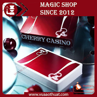 Cherry casino playing cards ( Reno red )
