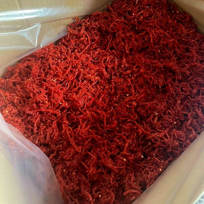 Bò khô xé sợi 500gr - Heo khô giả bò Ăn Vặt Vui đồ ăn vặt Hà Nội