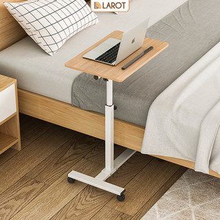 Bàn làm việc bàn học nâng hạ thông minh có bánh xe di chuyển decor phòng thương hiệu Larot - Lm105