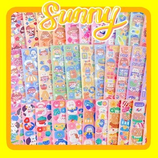 Set 100 tấm sticker bling bling trang trí toploader 45mm × 130mm - Hello Sunny