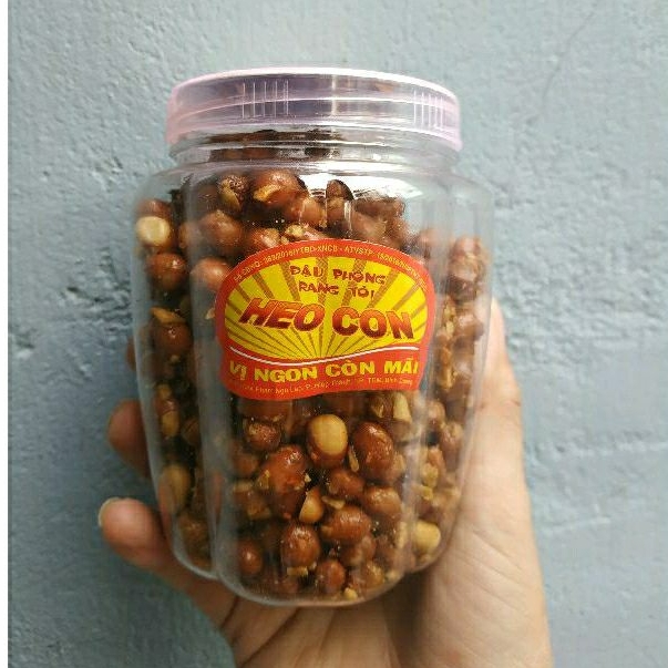 Đậu phộng rang tỏi heo con 250g Loại Đặc Biệt