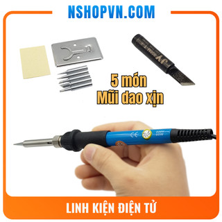 Bộ mỏ hàn TQ 936 kèm mũi hàn dao chất lượng tốt, tay hàn 936 loại tốt chất lượng cao