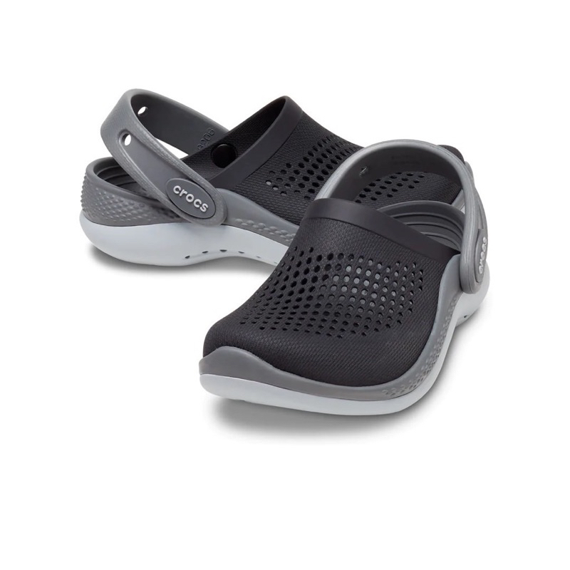 Giày Clog LR Uni 360 Kids Đen Xám