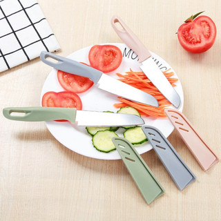 Dao gọt trái cây mini có nắp đậy tiện lợi