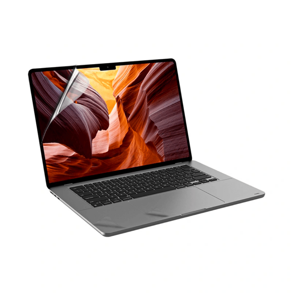 Bộ Miếng Dán Full Macbook JCPAL MacGuard All-in-one Set Cho MB Air M2/ Air 15 inch 2023 - chống ánh sáng xanh, chống loá