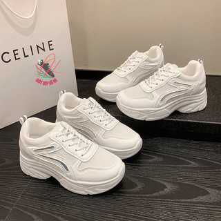 Giày thể thao độn đế buộc dây 🚴‍♂️BASIC🚴‍♂️ Giày sneaker MSPTRR-2