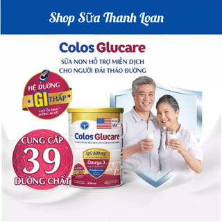 Combo 2 lon sữa bột nutricare colos glucare cho người đái tháo đường 800g.