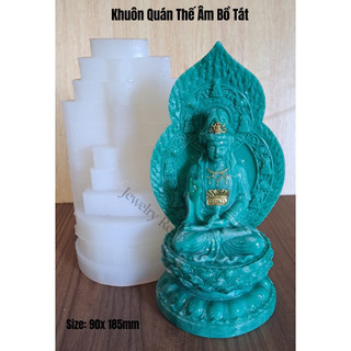 Khuôn quán âm bồ tát, khuôn phật, quán âm bồ tát, quan âm bồ tát, khuôn silicone , khuôn epoxy resin