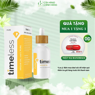 Dầu dưỡng timeless argan oil dưỡng ẩm, phục hồi da 30ml
