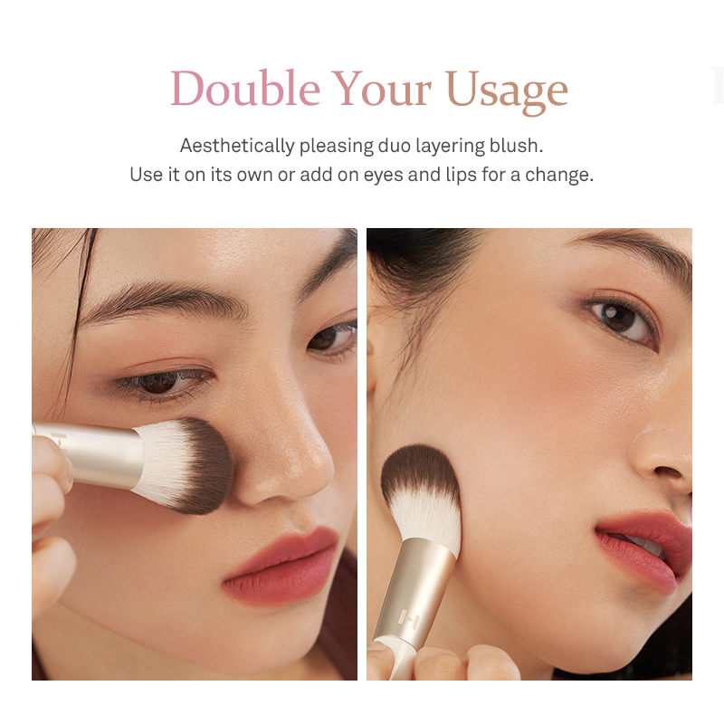 Má Hồng Dạng Phấn Và Kem 2 ô hince True Dimension Layering Cheek 9.3G