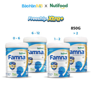 Sữa Bột Famna NUTIFOOD Đủ Số 1,2,3,4 lon 400g và 850g [ date mới nhất ]