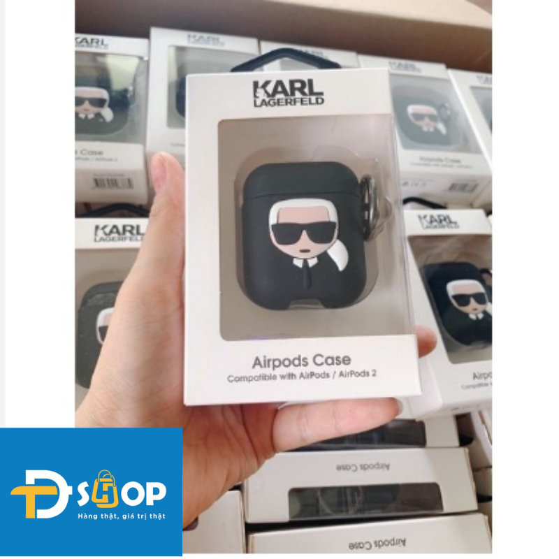 Case Airpods auth hãng Karl Lagerfeld