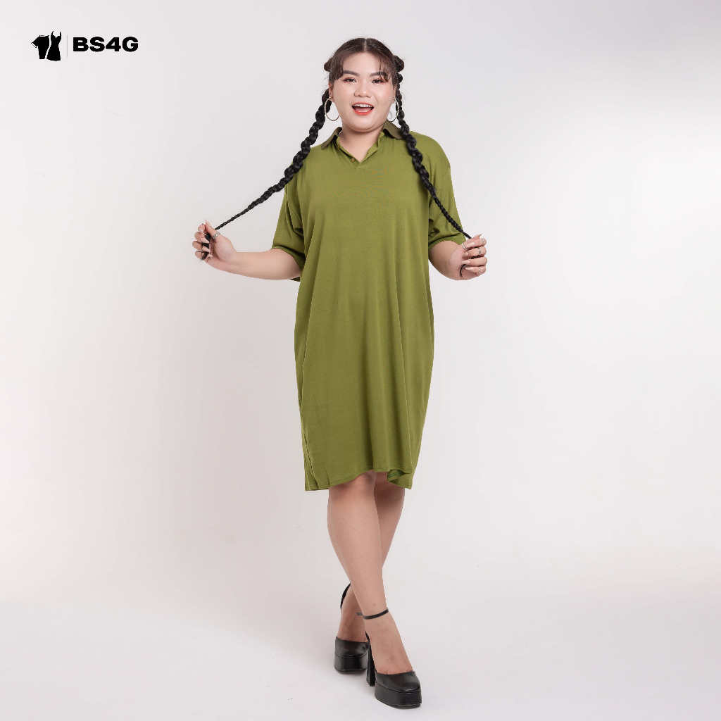 ĐẦM POLO TRƠN BIGSIZE