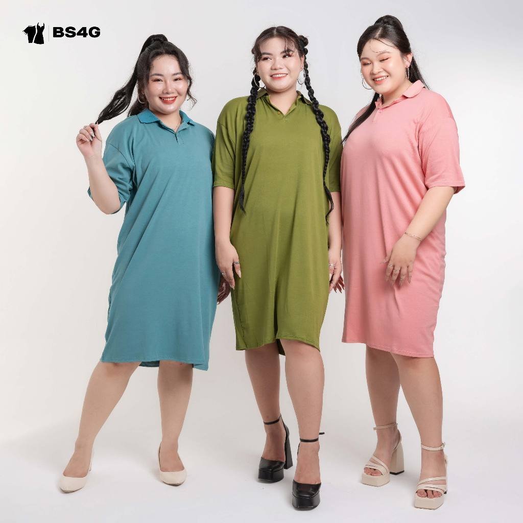 ĐẦM POLO TRƠN BIGSIZE
