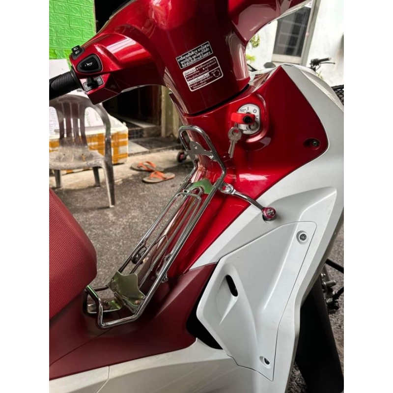 BAGA XUỒNG INOX DÀY 10Li GẮN CHO FUTURE LED, WAVE 125I