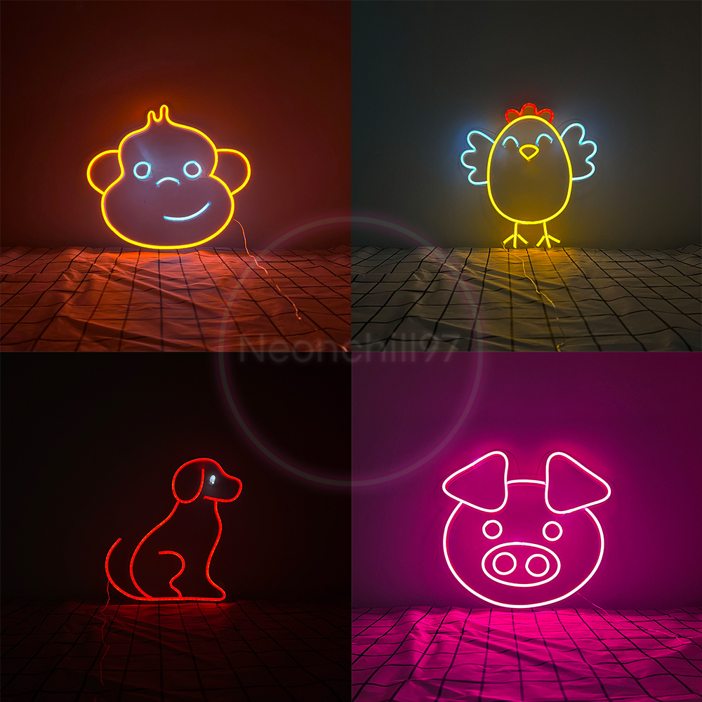 Đèn Led Neonchill97 decor trang trí phòng ngủ