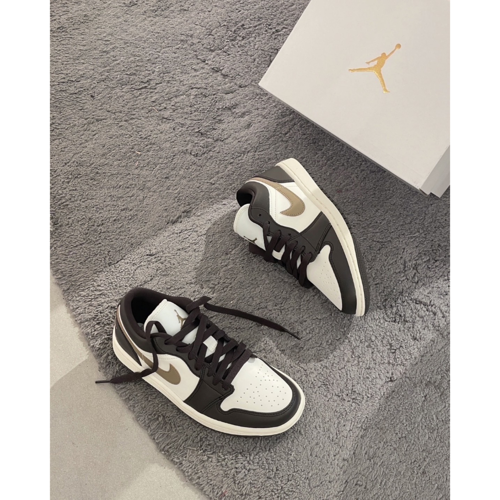 Giày Nike Air Jordan 1 Low Shadow Brown - DC0774-200 - Nâu đen