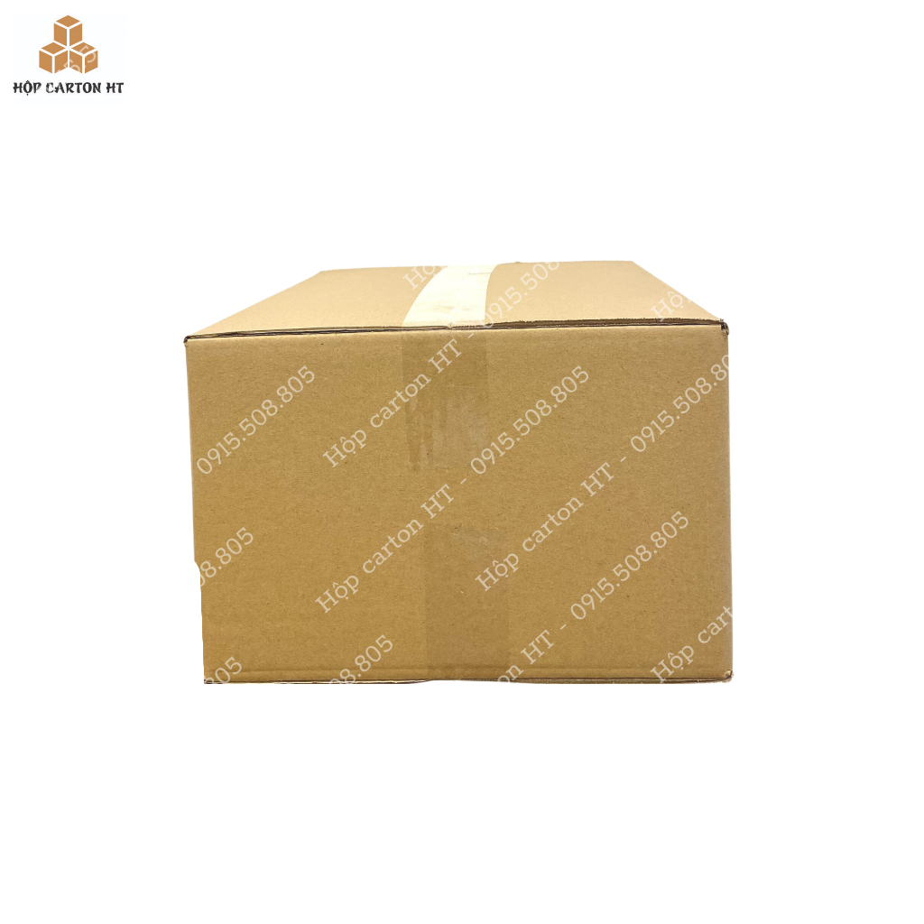40x30x20 hộp carton đóng hàng thùng giấy carton gói hàng giá rẻ - Hộp carton HT
