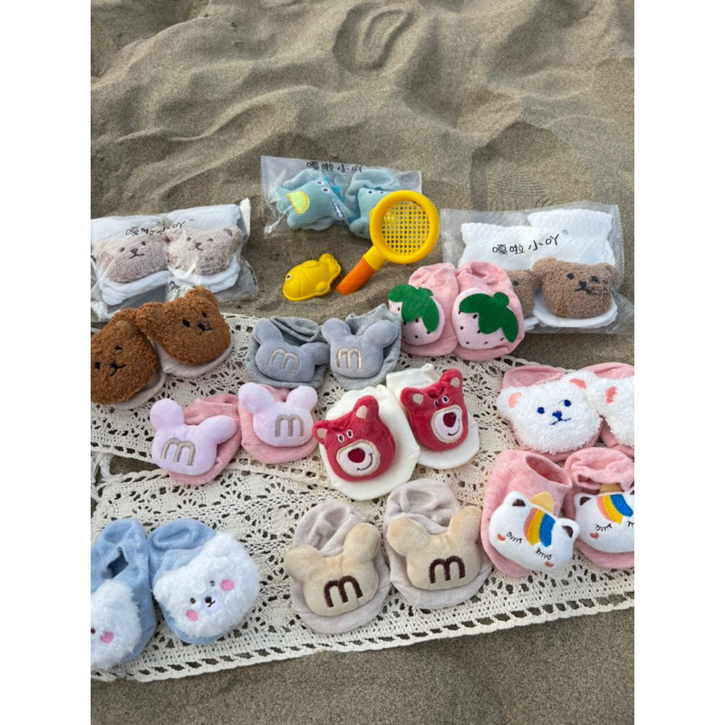 Tất thú 3D đáng yêu cho bé 1m-14m