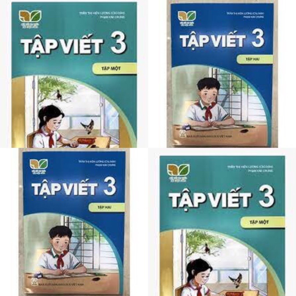 tập viết lớp 3 kết nối tri thức bán kèm 1 quyển sổ bìa da