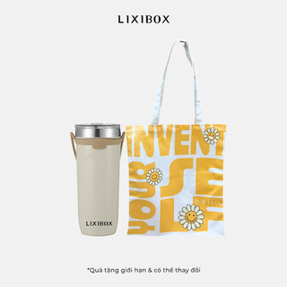 Combo ly giữ nhiệt & túi tote halio