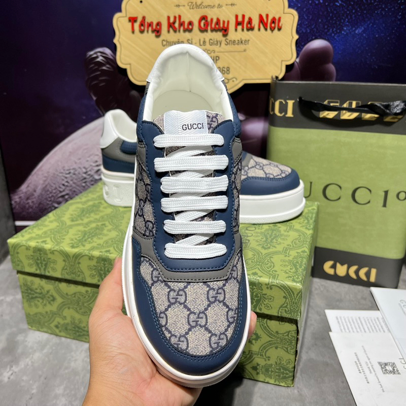 GIÀY GUCCI-XANH THAN NÂNG CHIỀU CAO- QUẢNG CHÂU CAO CẤP