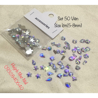 [Size Lớn] 50 Viên ĐÁ KHỐI CHÂN BẰNG CAO CẤP MIX MẪU