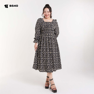 ĐẦM MAXI HOA TAY DÀI BIGSIZE