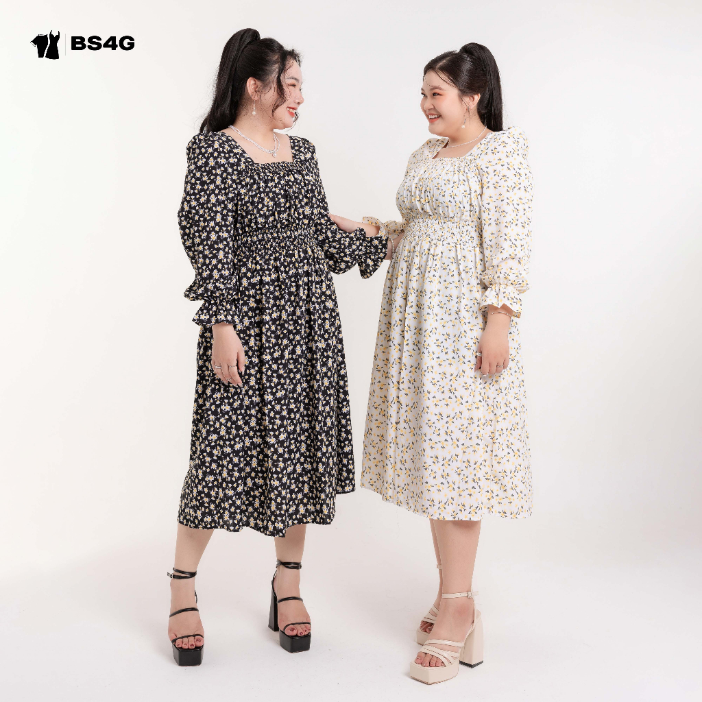 ĐẦM MAXI HOA TAY DÀI BIGSIZE