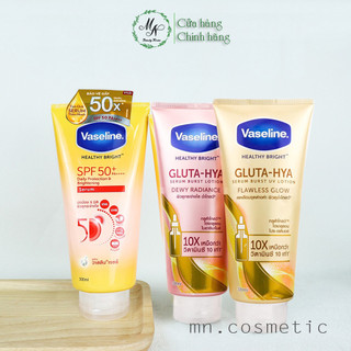 Dưỡng thể trắng da, chống nắng vaseline 50x 5in1 spf50+/pa++++ 320ml