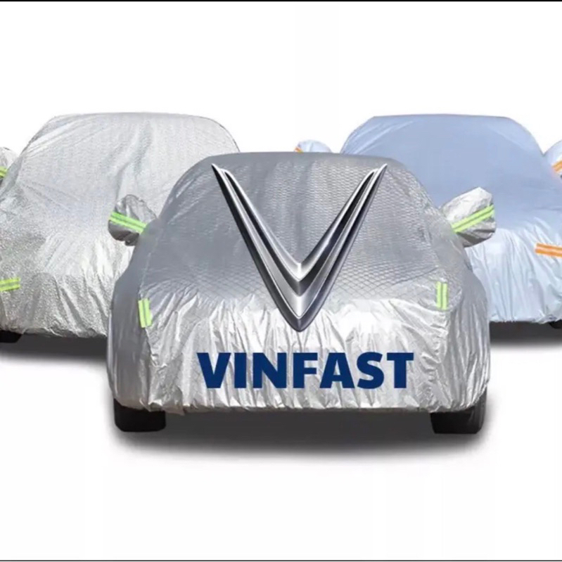 Bạt Phủ Xe Ô Tô VINFAST FADIL, LUX A 2.0, LUX SA 2.0, VF E34 Chất Liệu Bạt Tráng Nhôm 3 lớp