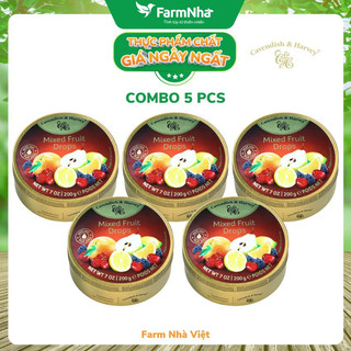 Kẹo trái cây cavendish & harvey vị all fruit 200gr - hương vị tự nhiên tuyệt vời từ đức