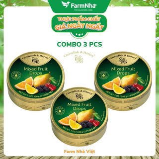 Kẹo trái cây cavendish & harvey vị mixed fruit 200gr - hương vị tự nhiên tuyệt vời từ đức